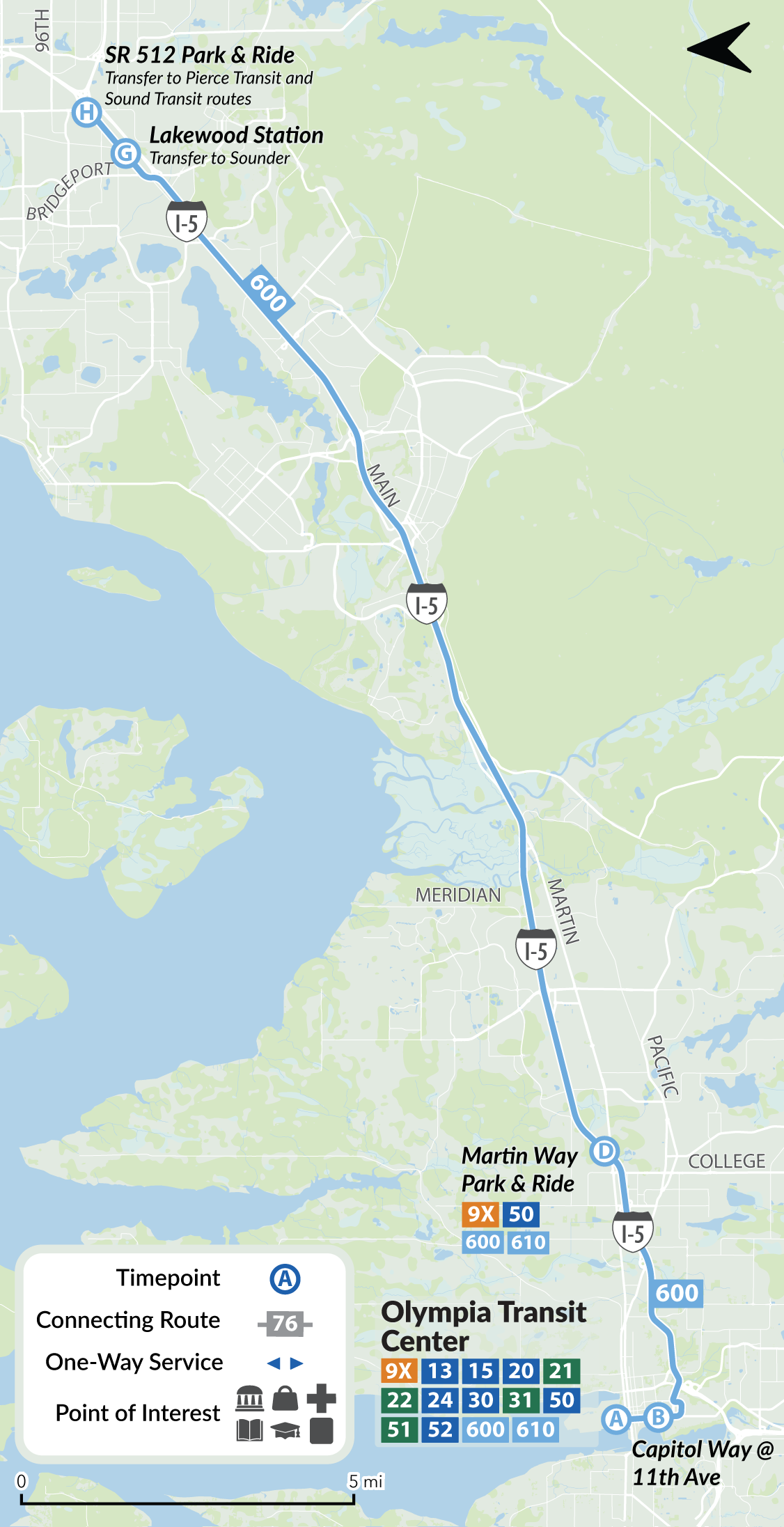 Route 600 Map