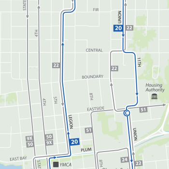Route 20 Map
