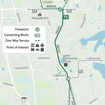 Route 75 Map