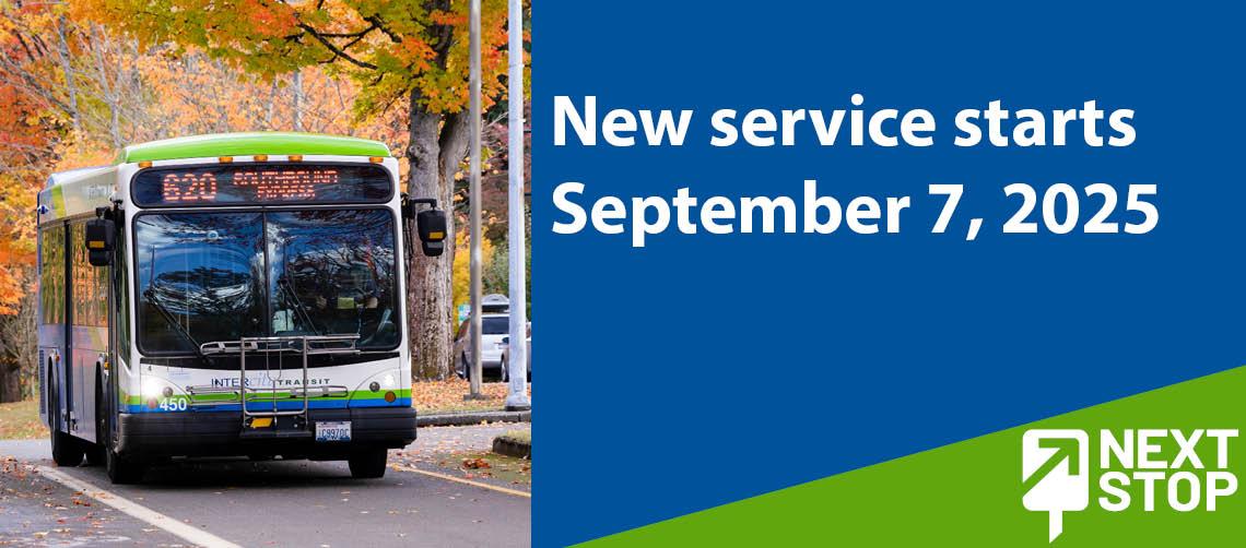 New service starts September 7, 2025
