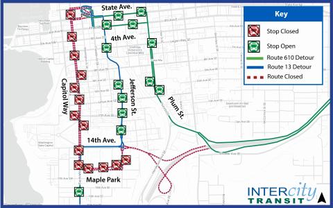 Pride Parade Detour