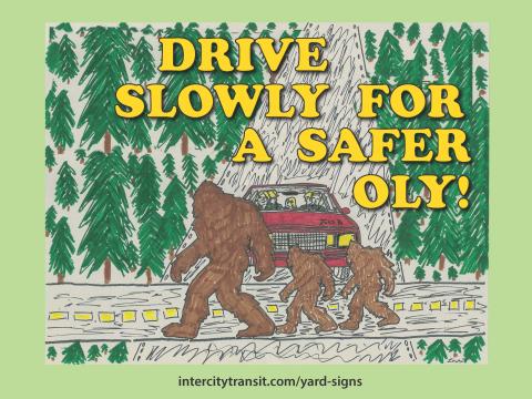 Drive Slowly for a Safer Oly