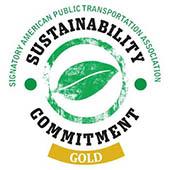 Signatory American Public Transportation Association Sustainability Commitment Gold