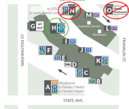 Bay N and O closure map